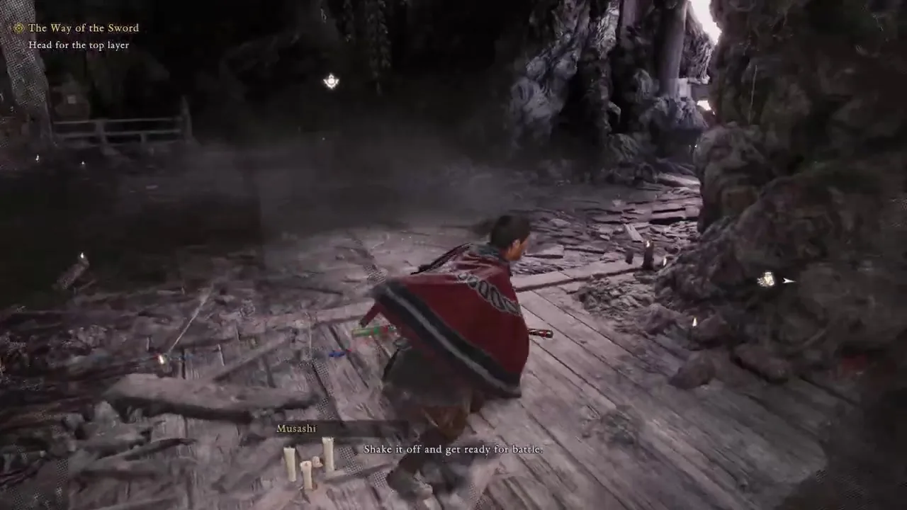 Fight inside Xianao Castle