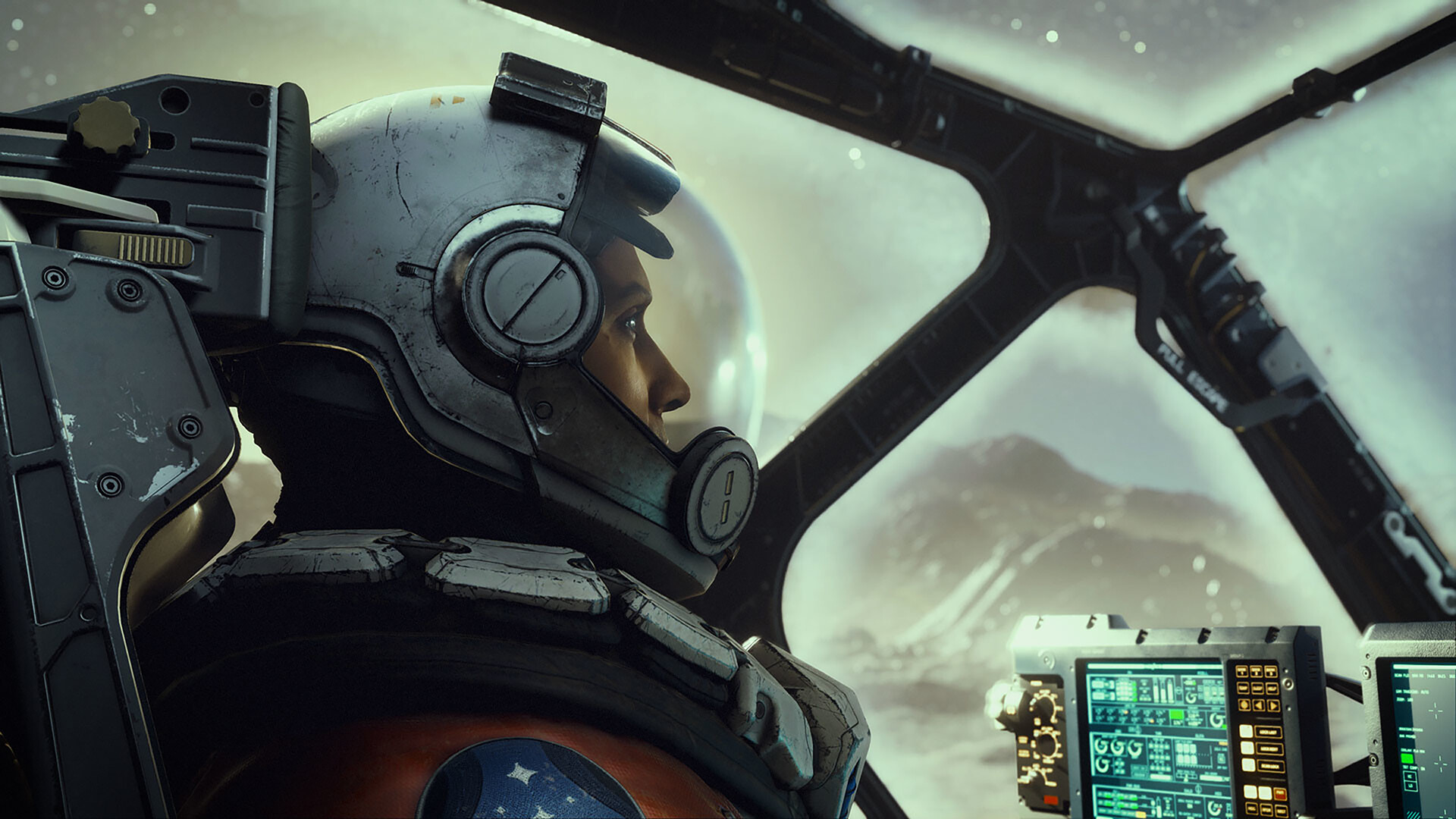 Исследование планеты в Starfield