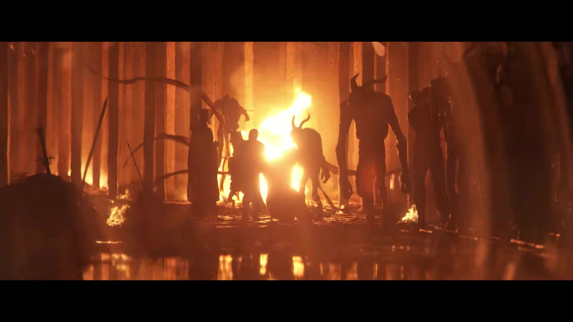 Герои среди огня в трейлере Diablo V