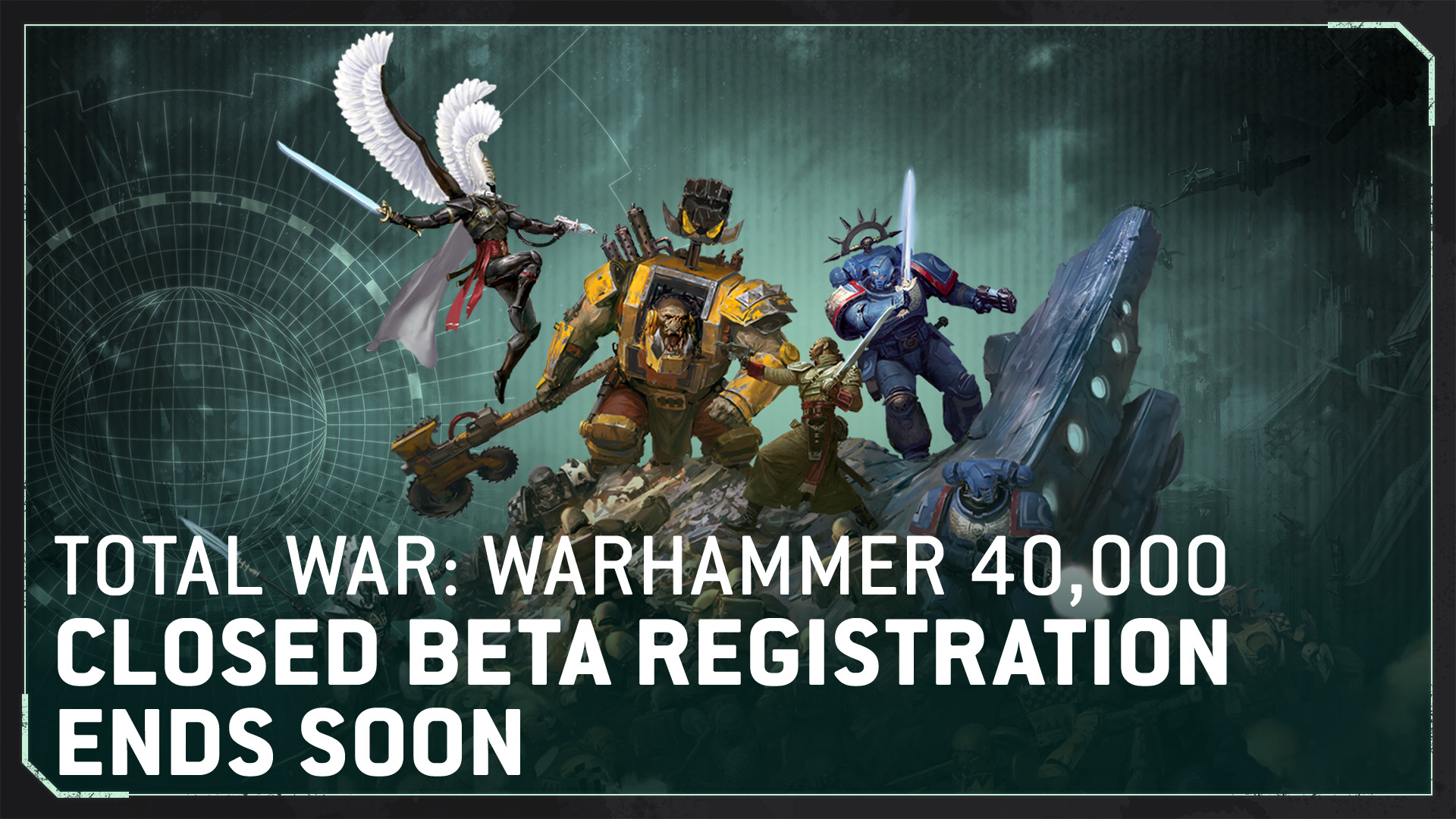 Закрытая бета Total War Warhammer 40000