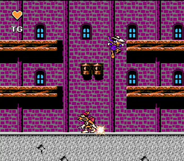 Fight with Megavolt in the warehouse