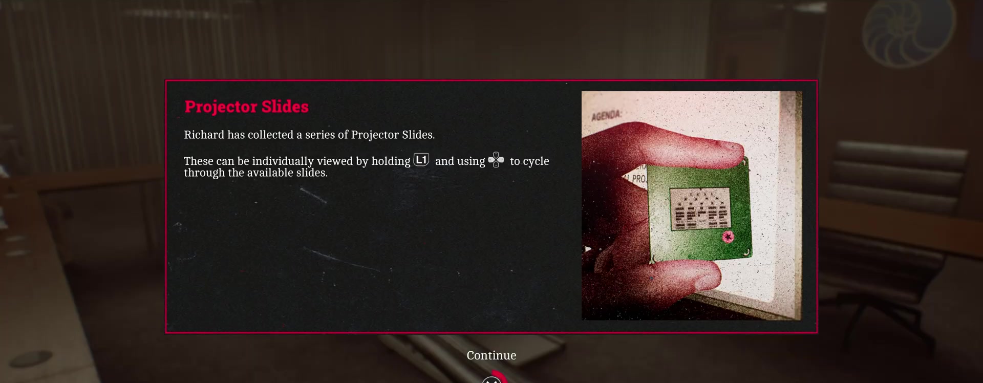 Карточка Projector Slides