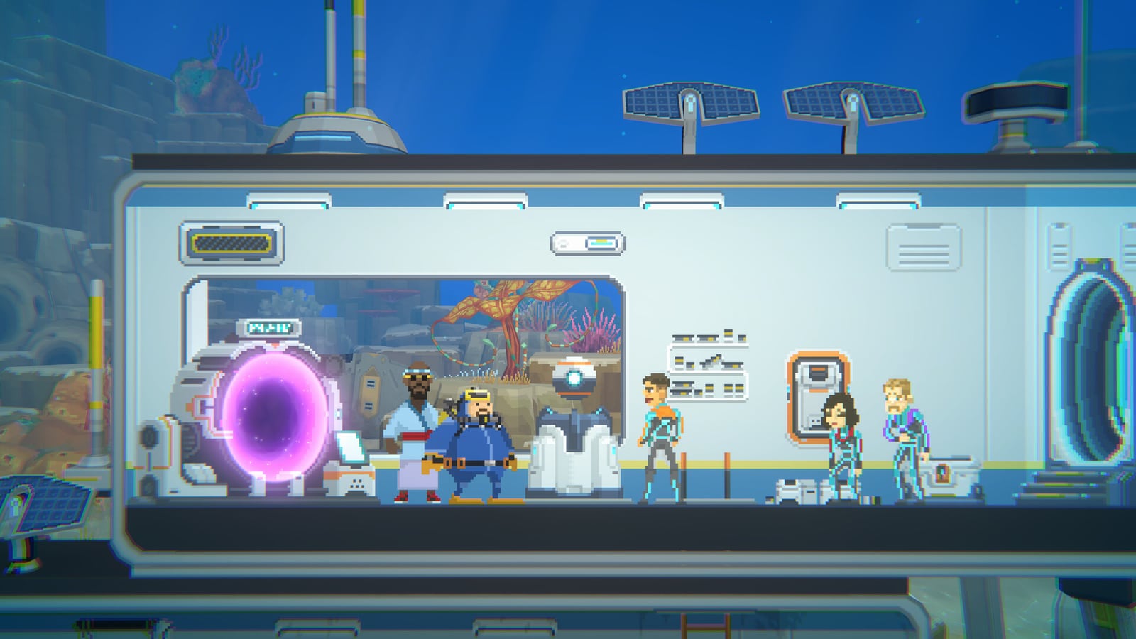 Подводные существа и оборудование Dave the Diver и Subnautica 2
