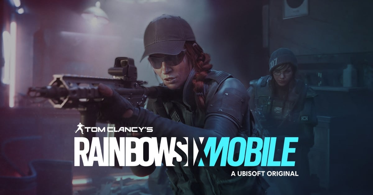 Ilustración oficial del shooter para móviles Rainbow Six Mobile