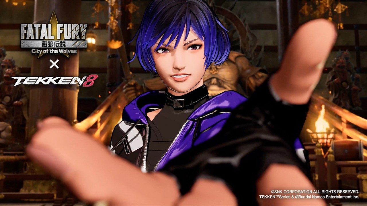Reina from Tekken 8 will appear in Fatal Fury in December - SNK showed a teaser
