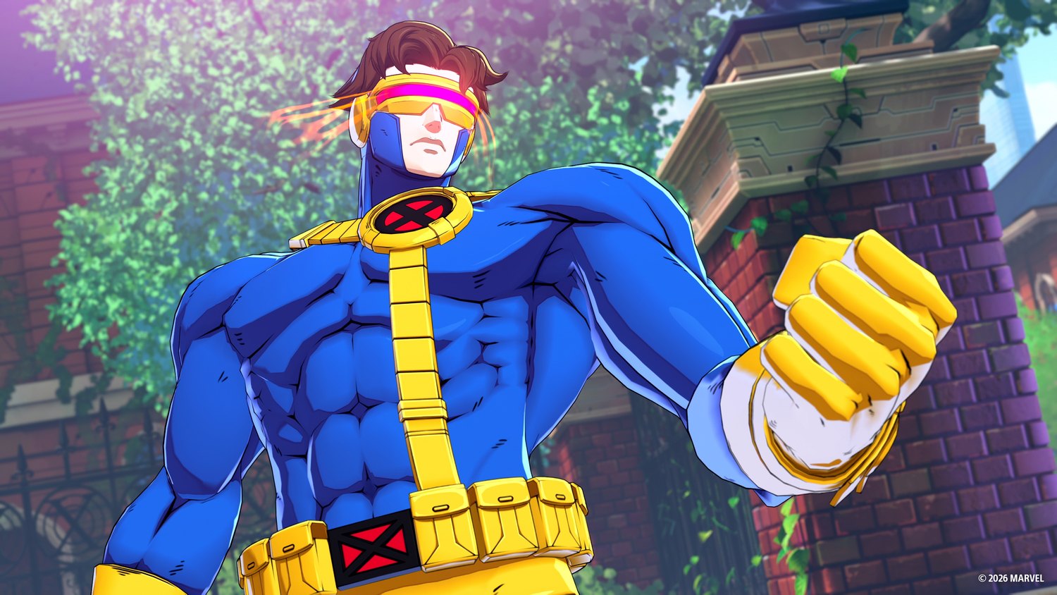 Классический костюм Циклопа из MARVEL Tōkon: Fighting Souls