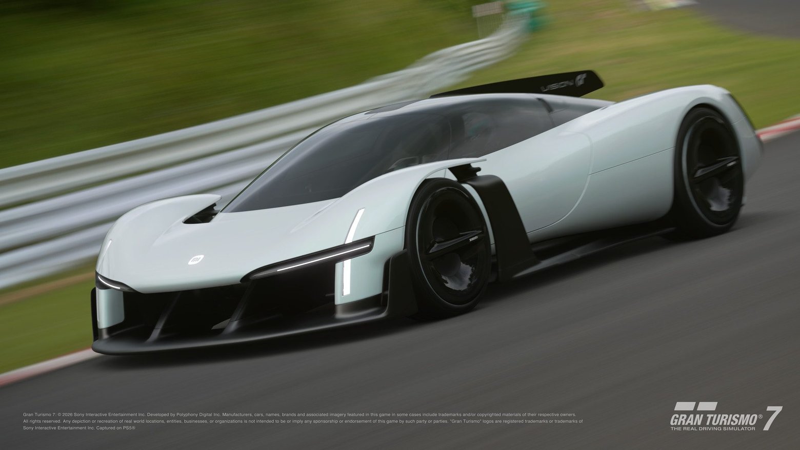 A car from Gran Turismo 7 in official PlayStation materials.