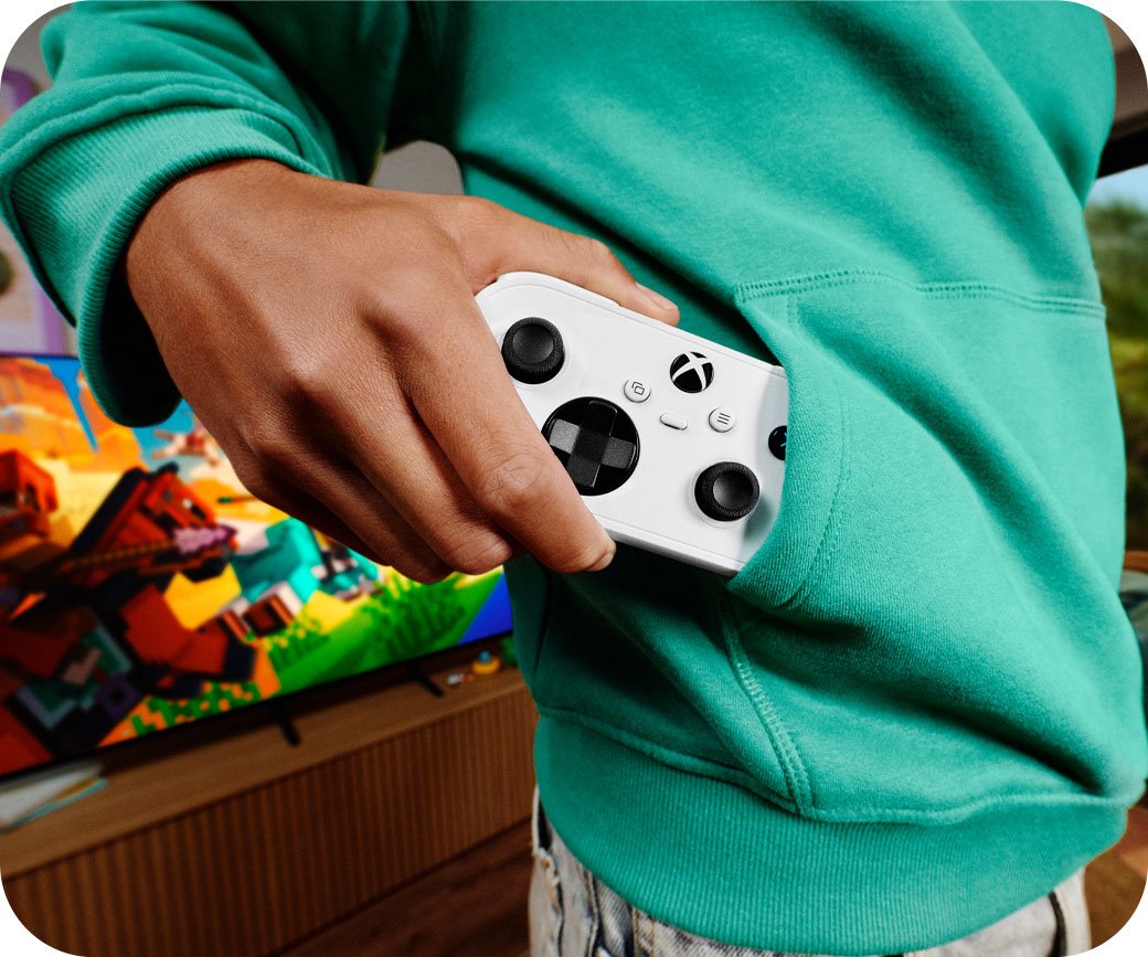 Компактный Xbox Nano Controller: официальный снимок Microsoft.