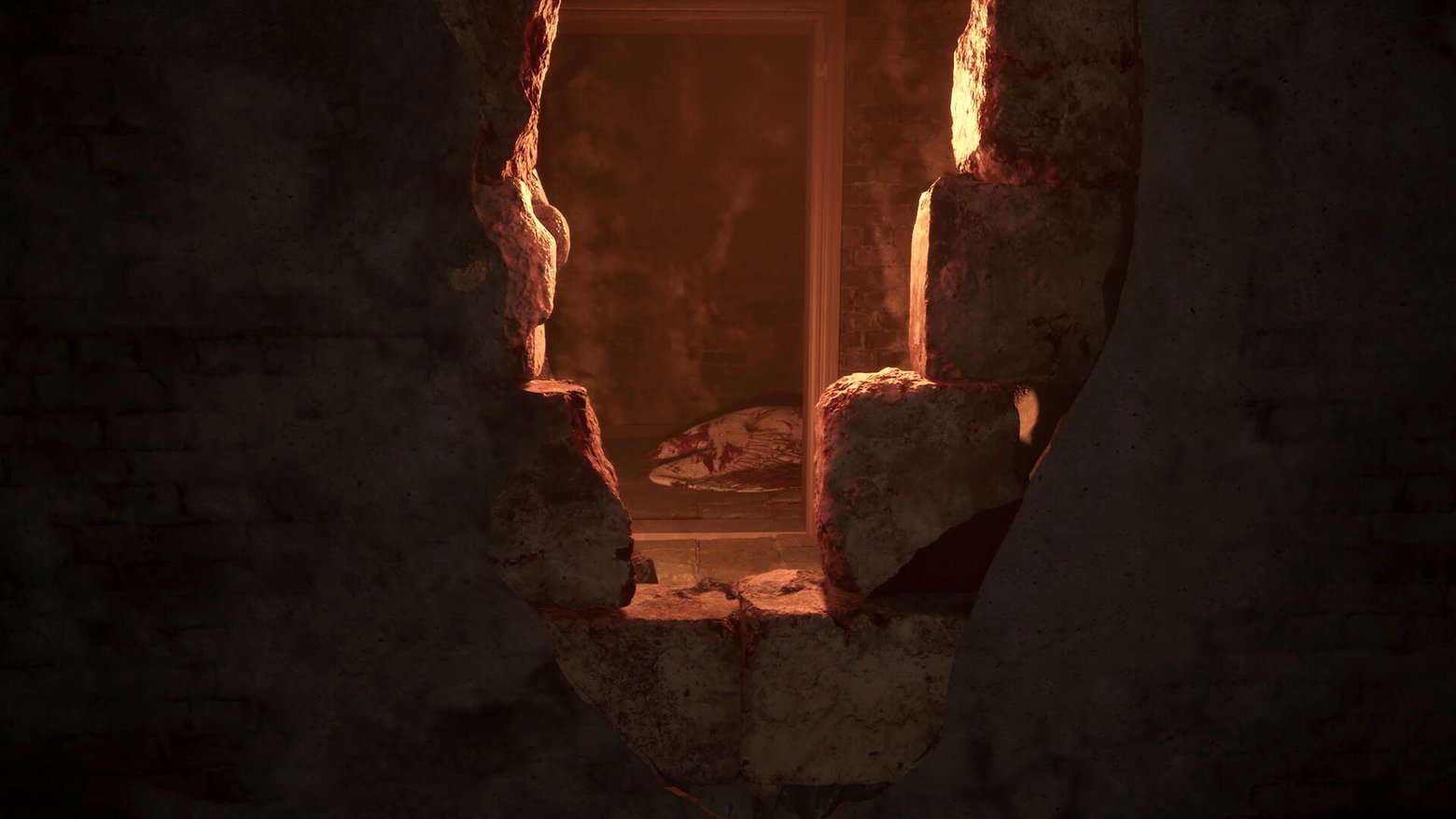 Dunkle Räume des Tierheims aus Sker: The Bleeding Veil.