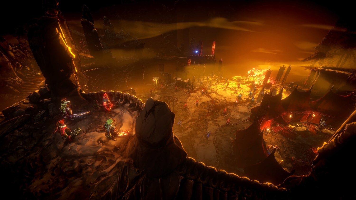 Character fight with opponents in No Rest for the Wicked.