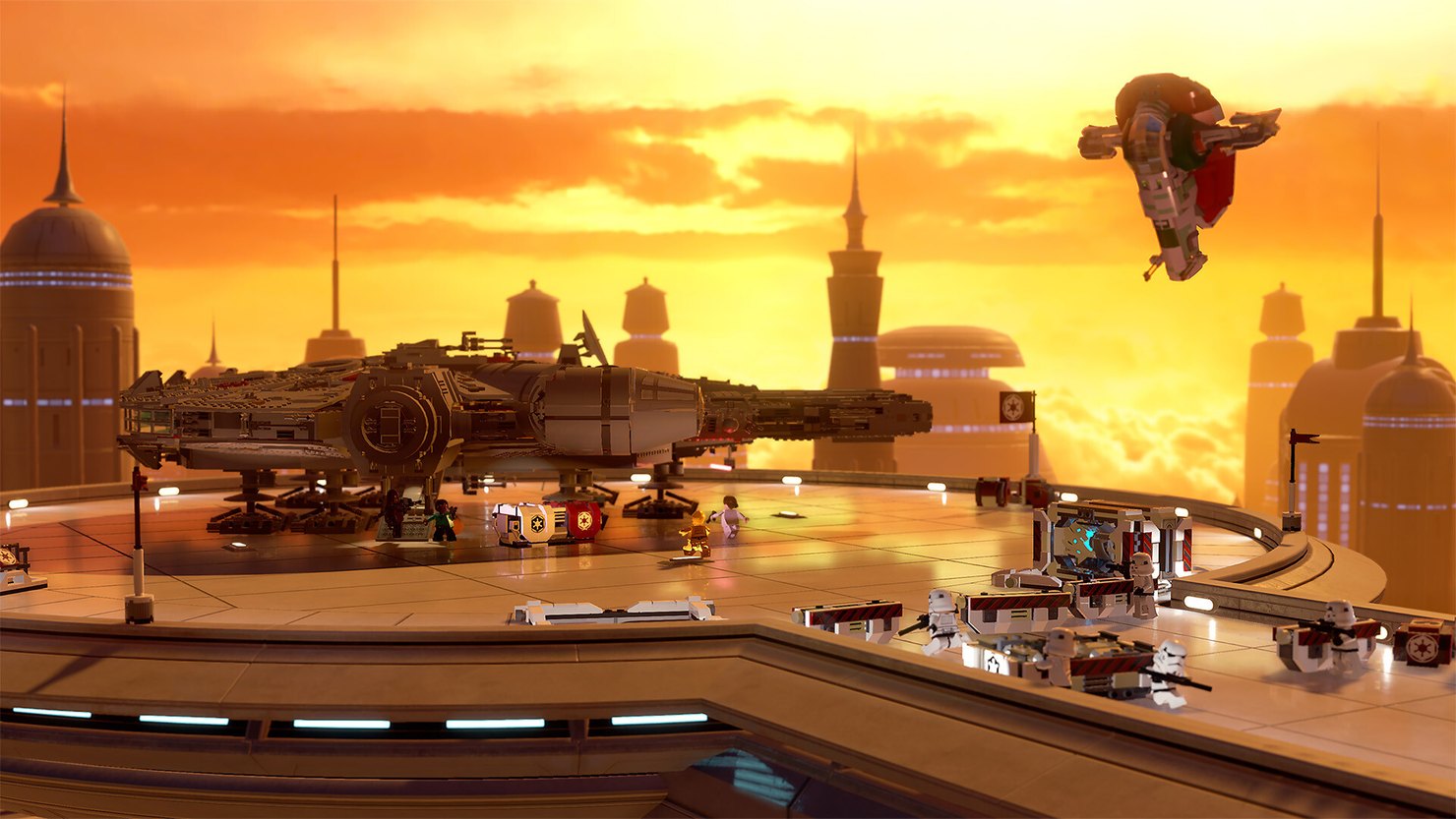 Город из LEGO Star Wars: The Skywalker Saga, одной из игр, покидающих Game Pass.