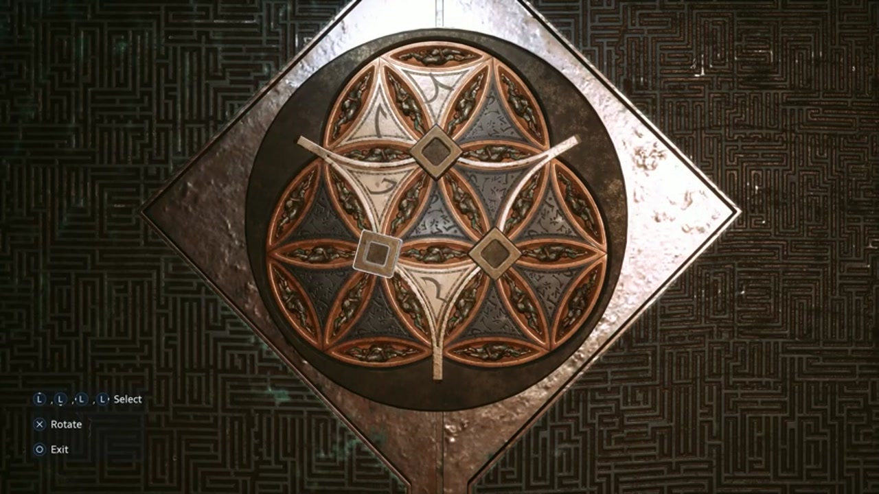 Rundes Tresorschloss mit Muster und Kontrollspitzen in Hellraiser: Revival