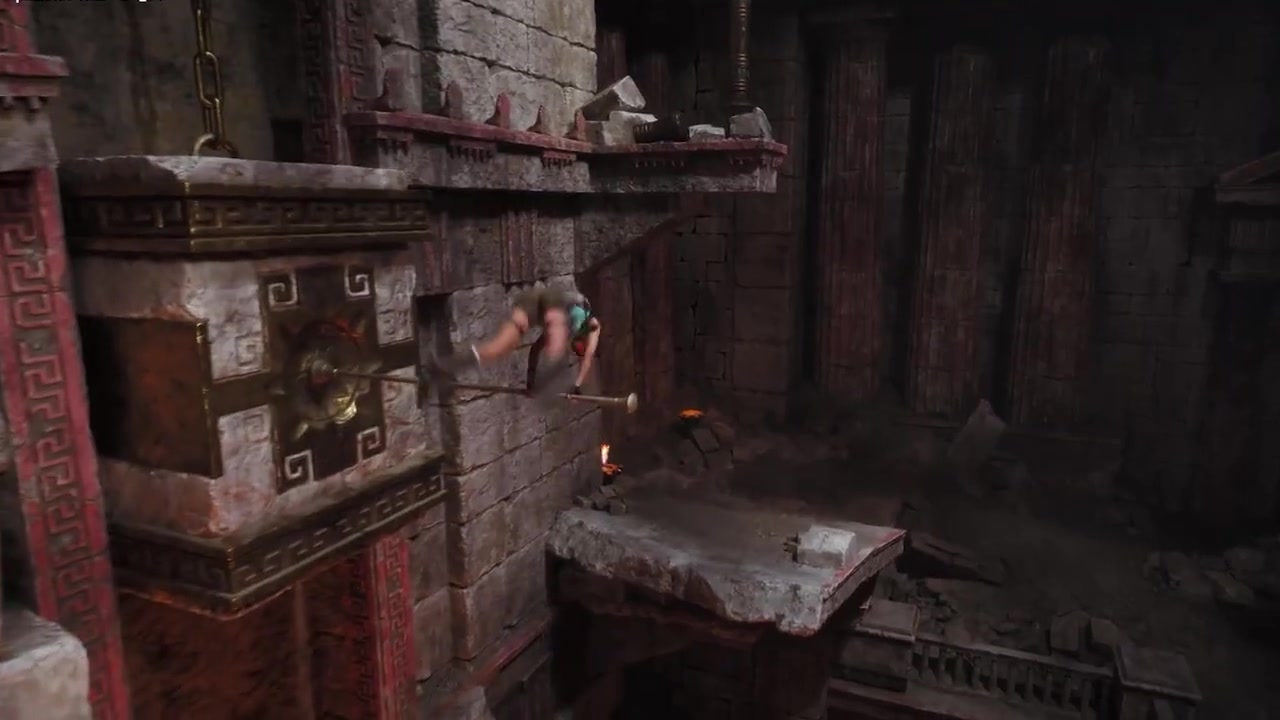 Лара Крофт в кадре юбилейного тизера Tomb Raider Legacy of Atlantis