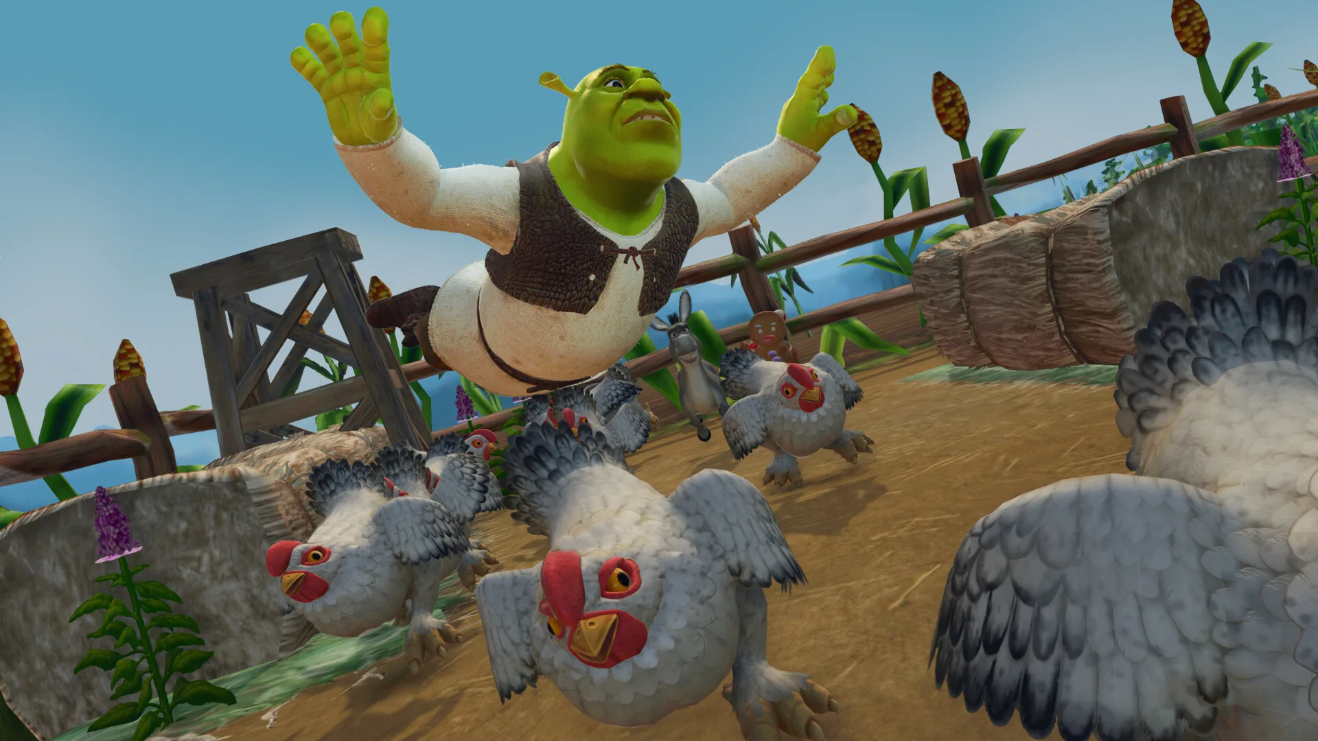 Шрек и друзья в Shrek 2 Remastered