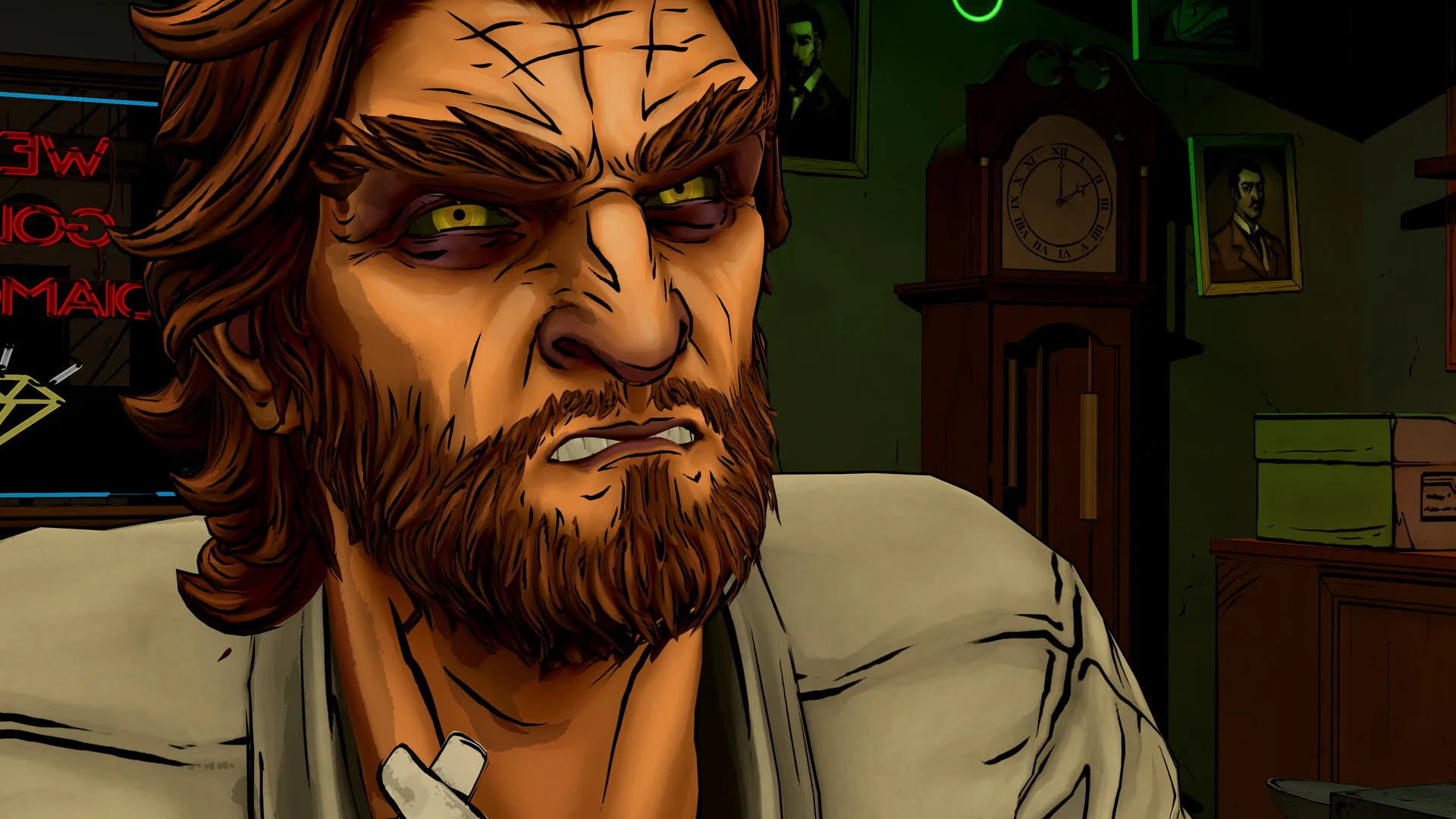 Сцена из The Wolf Among Us Remastered