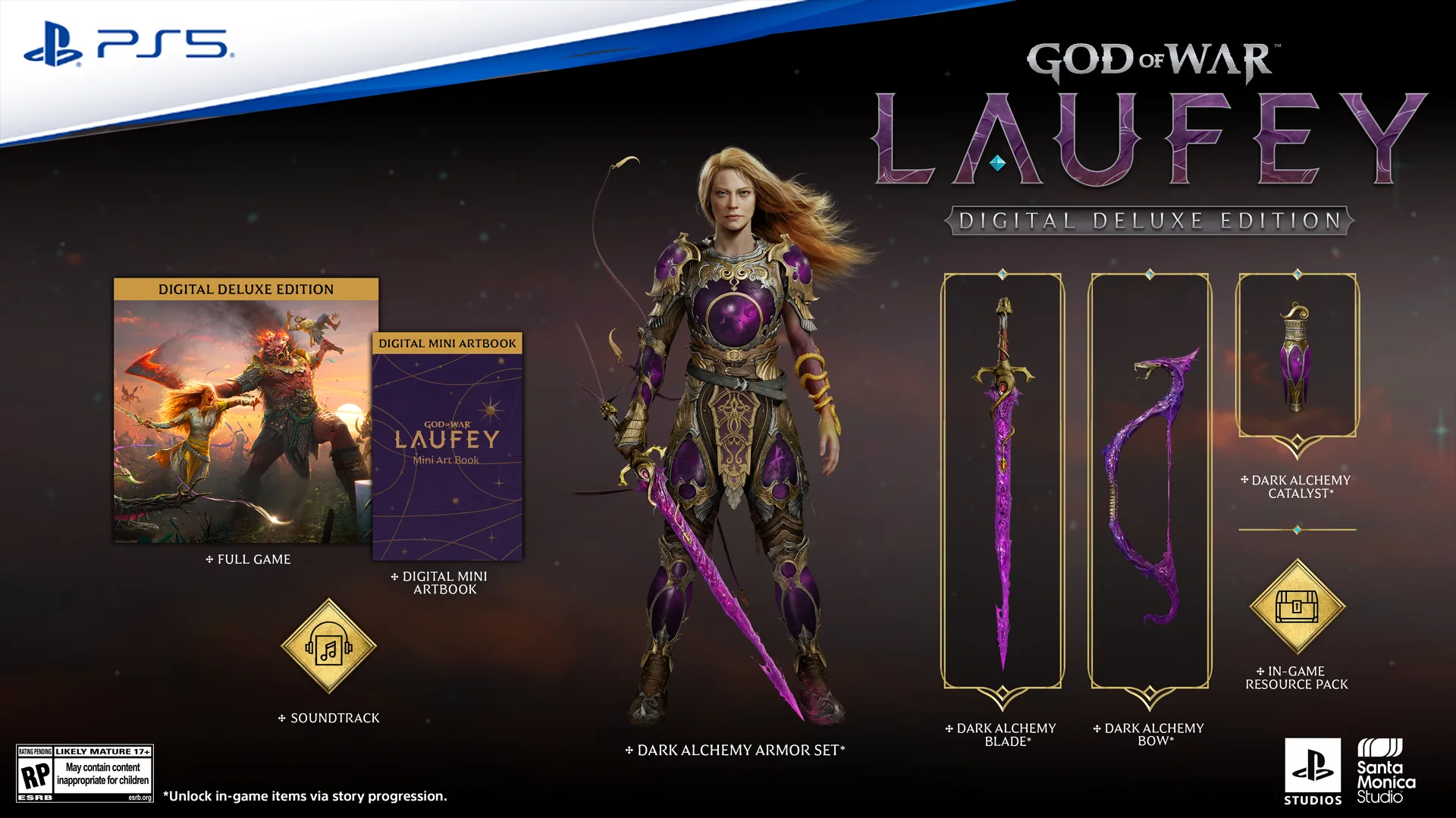 Состав Digital Deluxe Edition God of War Laufey