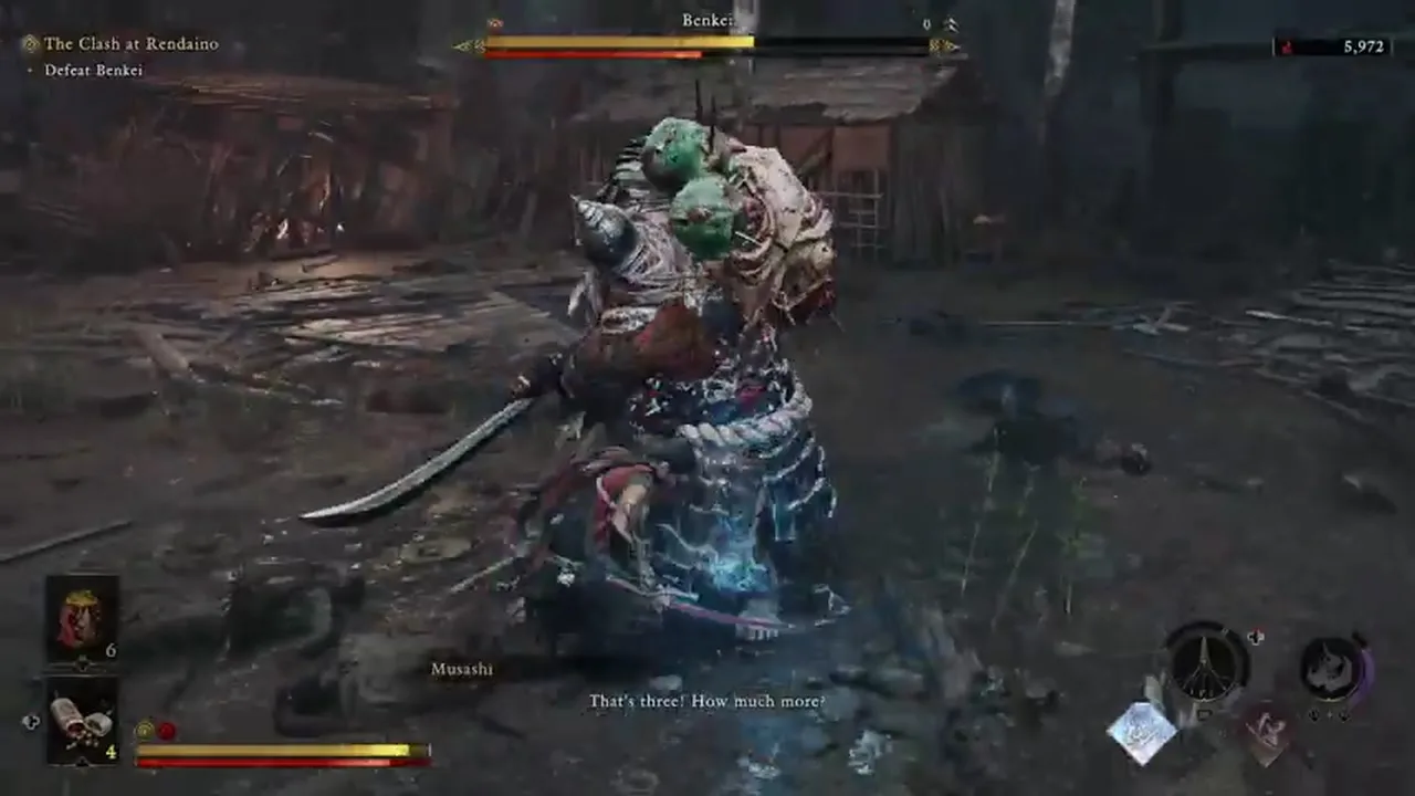 Re-fight with Benkei