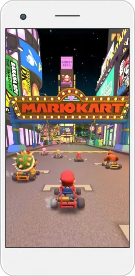 Race in Mario Kart Tour