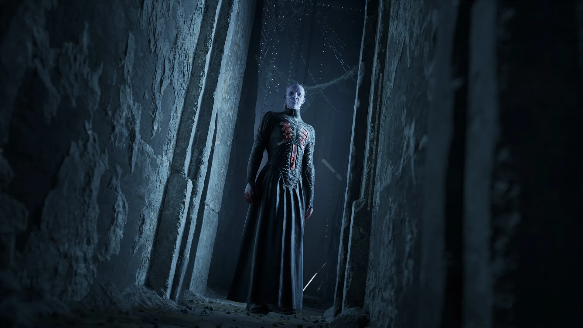 Пинхед в коридоре в Clive Barker's Hellraiser: Revival